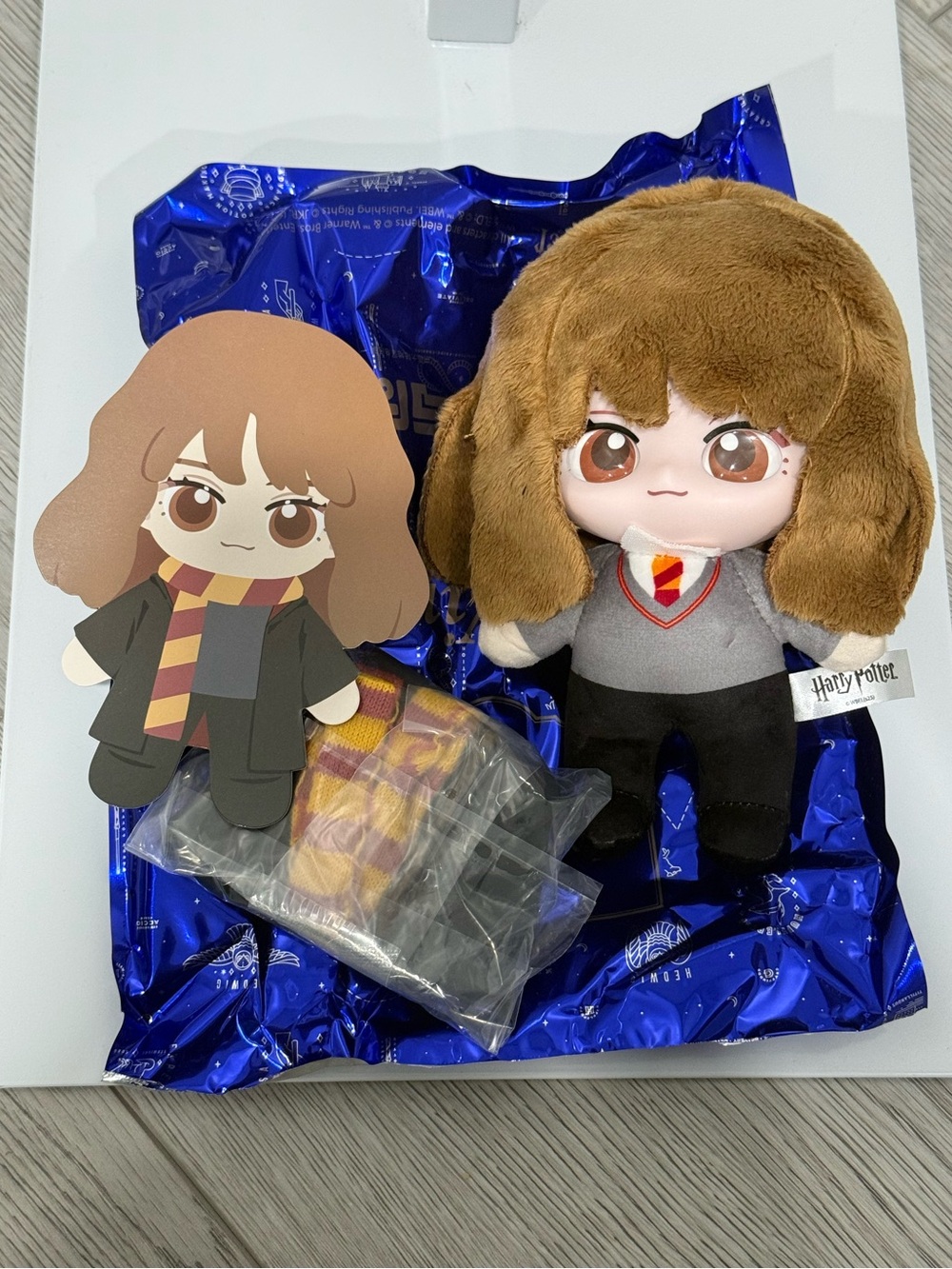 FondJoy Harry Potter Soft Vinyl-Hermione Granger Figure w/Bag & Card-No Box